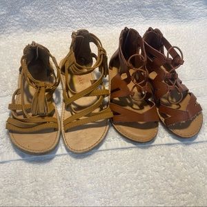 Cupcake Couture and Wonder Nation Adorable Sandals